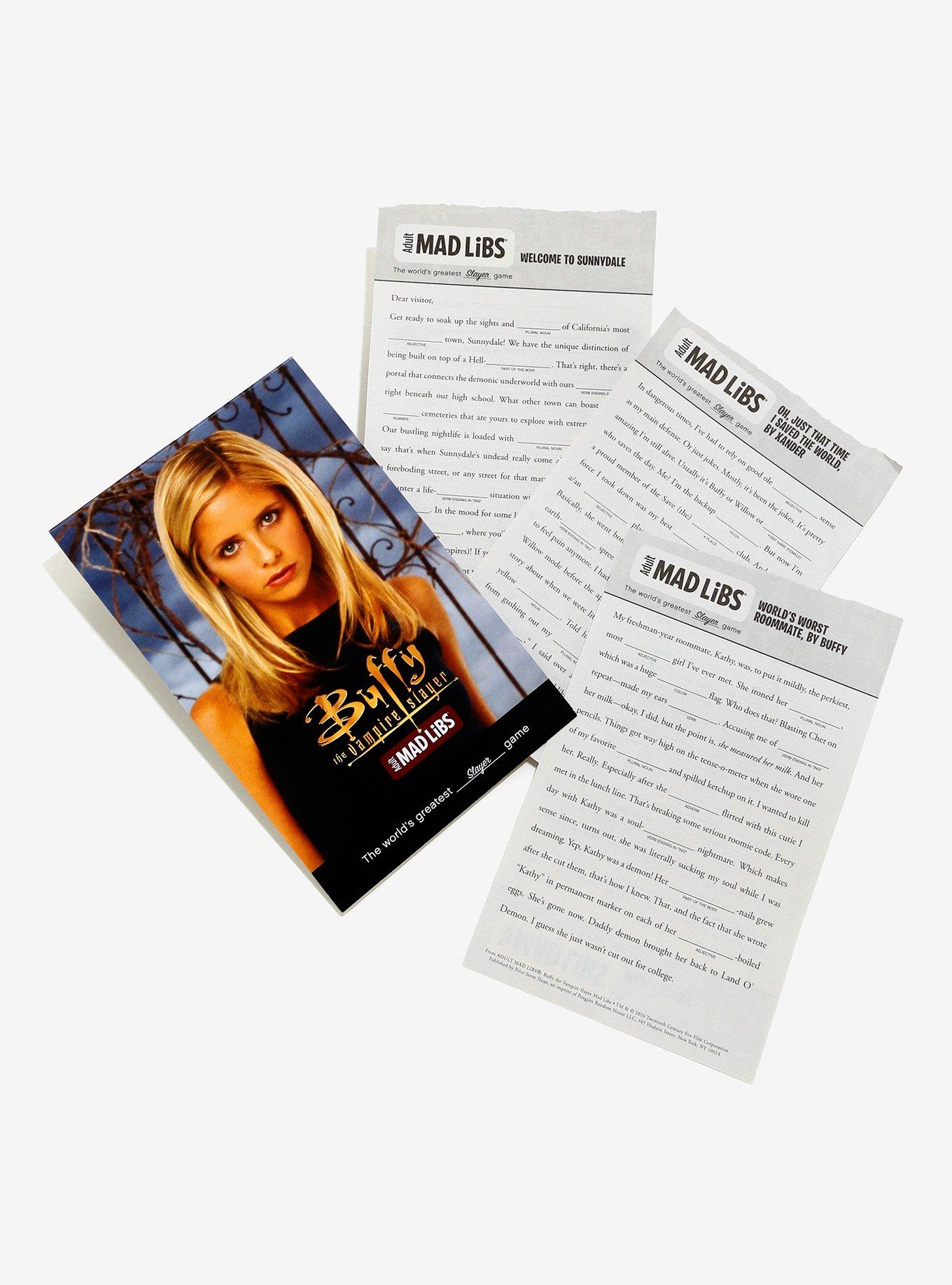 Buffy The Vampire Slayer Mad Libs Book, , hi-res