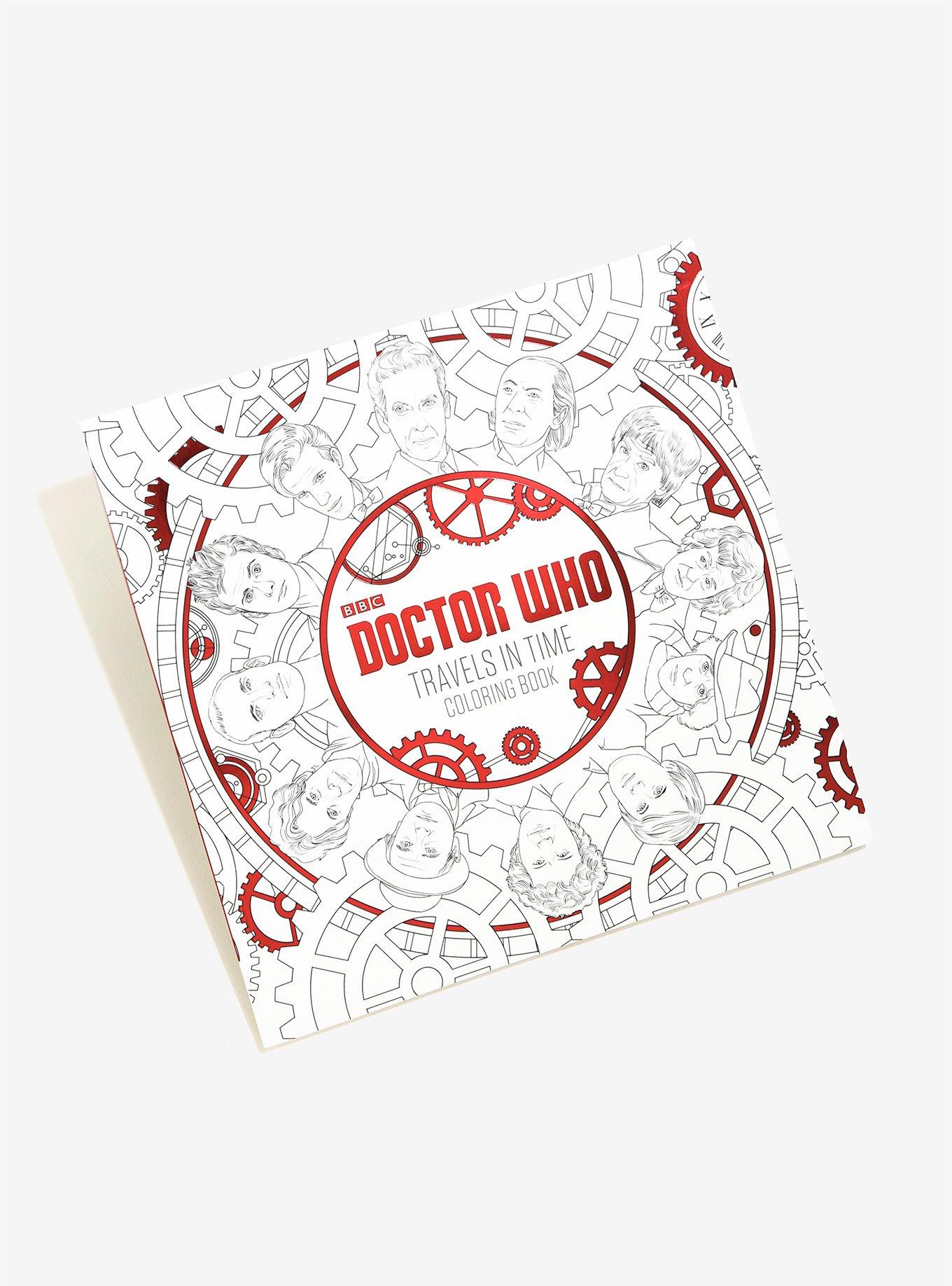 Doctor Who Coloring Book, , hi-res