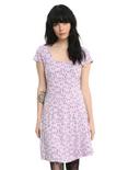 Lavender Cat Dress, PURPLE, hi-res
