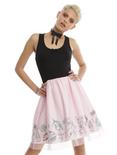 Black & Pink Tulle Party Dress, BLACK, hi-res