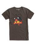 Pokemon Sun & Moon Litten T-Shirt, GREY, hi-res