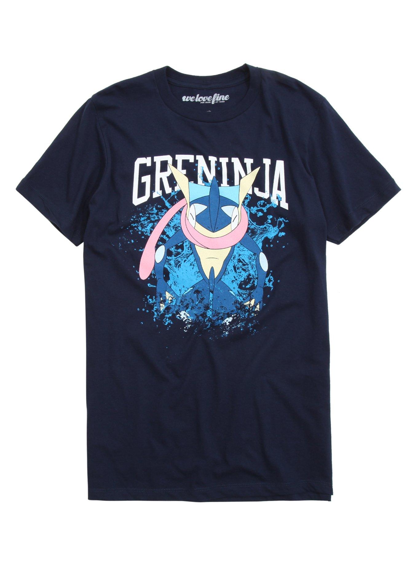 Pokemon Greninja T-Shirt, BLACK, hi-res