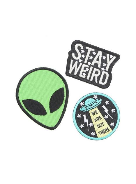 Loungefly Alien Sticker Patches | Hot Topic