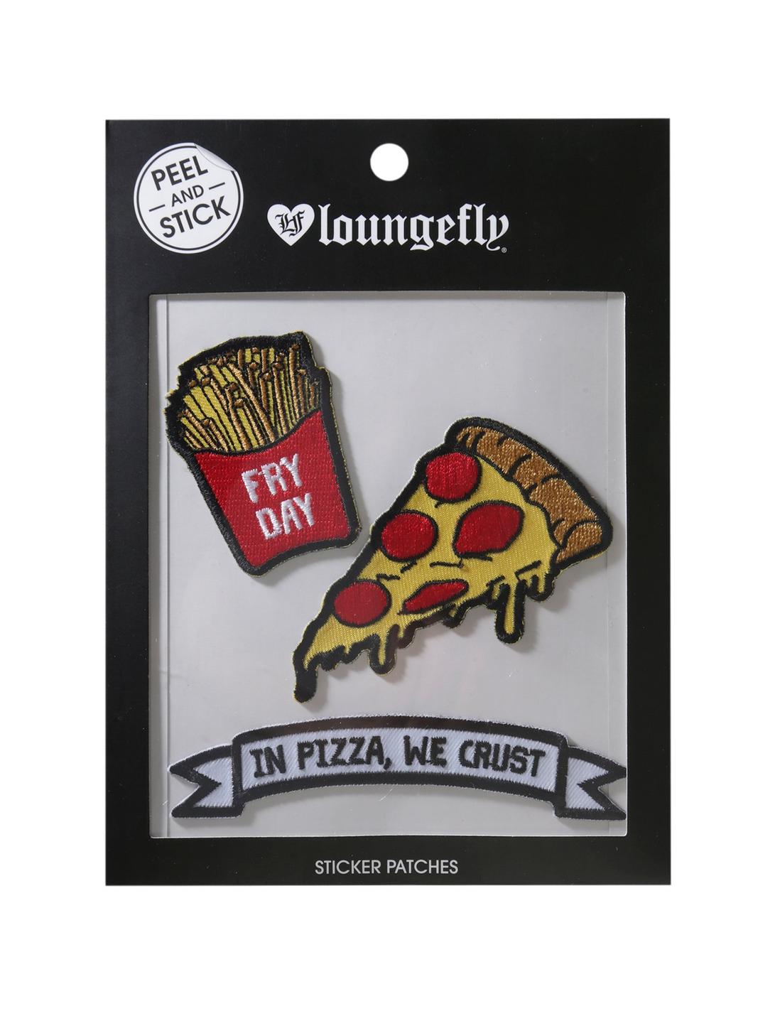 Loungefly Fast Food Sticker Patch Set, , hi-res