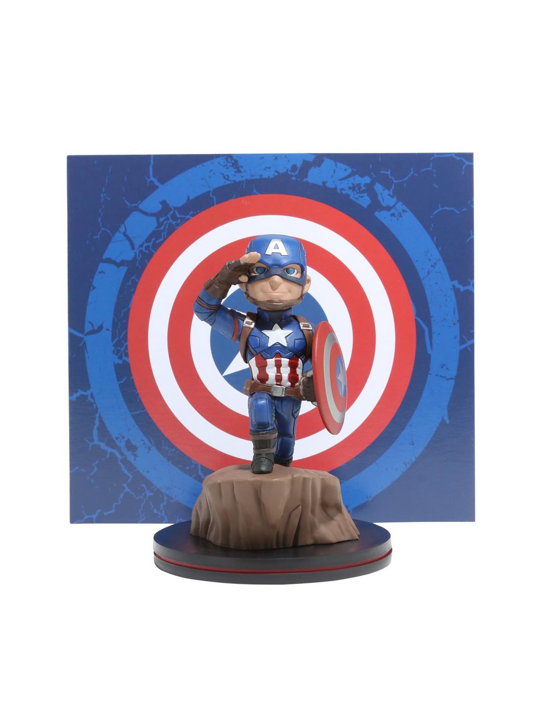 Marvel Captain America: Civil War Captain America Q-Fig Figure, , hi-res