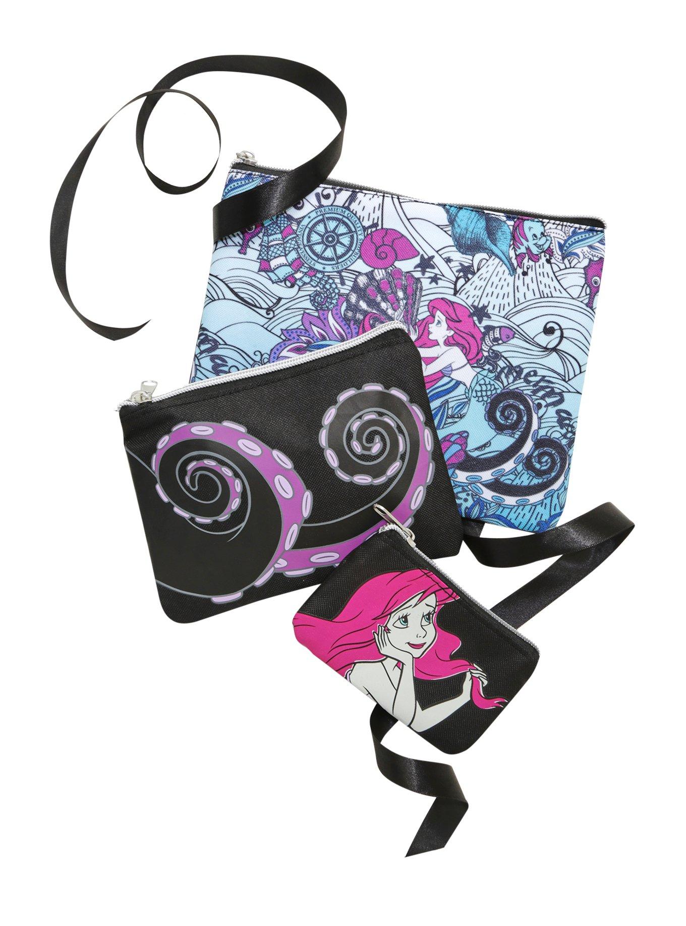 Disney The Little Mermaid Ariel Makeup Bag Set, , hi-res