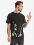 Star Wars Boba Fett Art T-Shirt, BLACK, hi-res