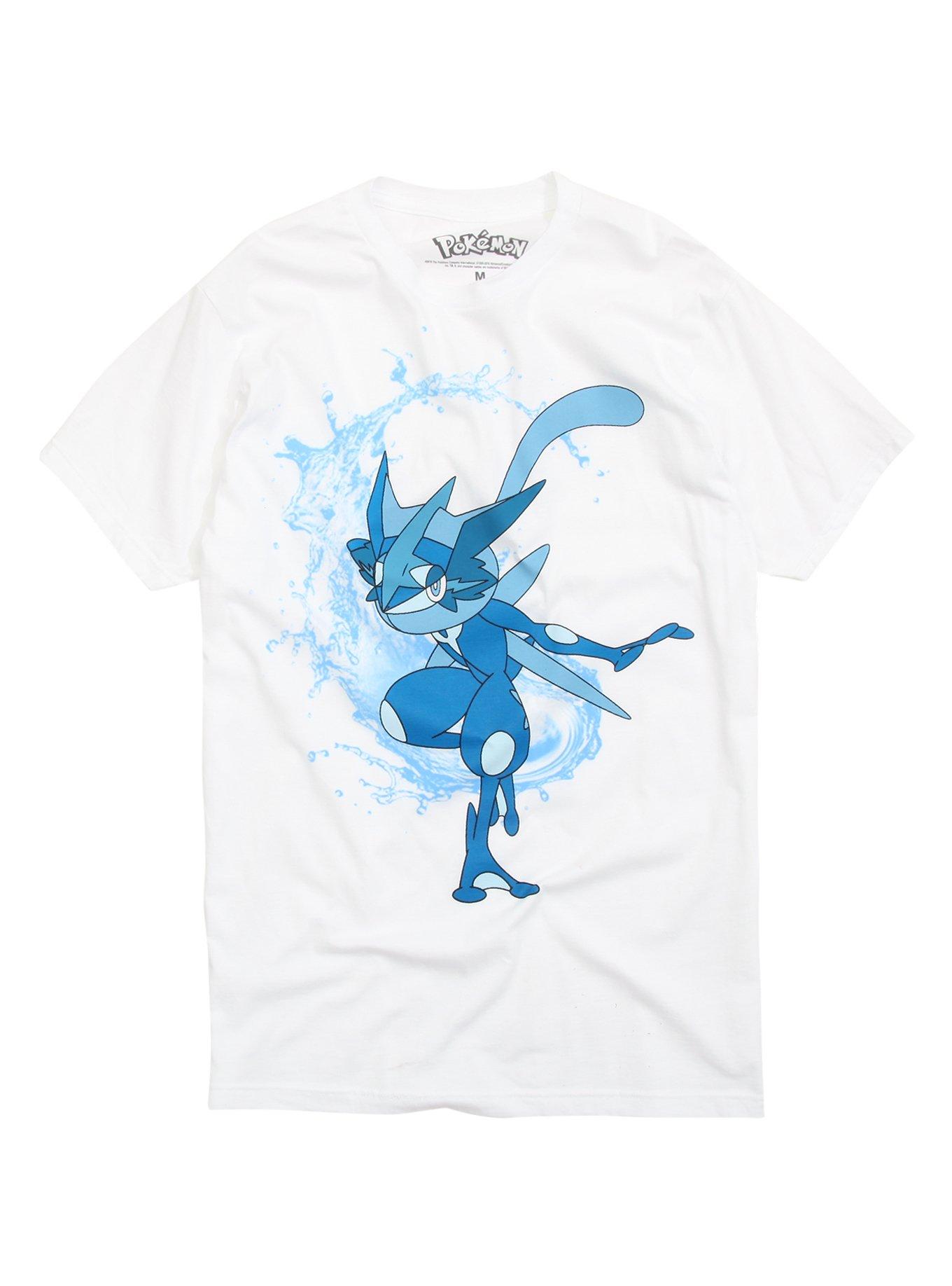 Pokemon Greninja Water T-Shirt, WHITE, hi-res