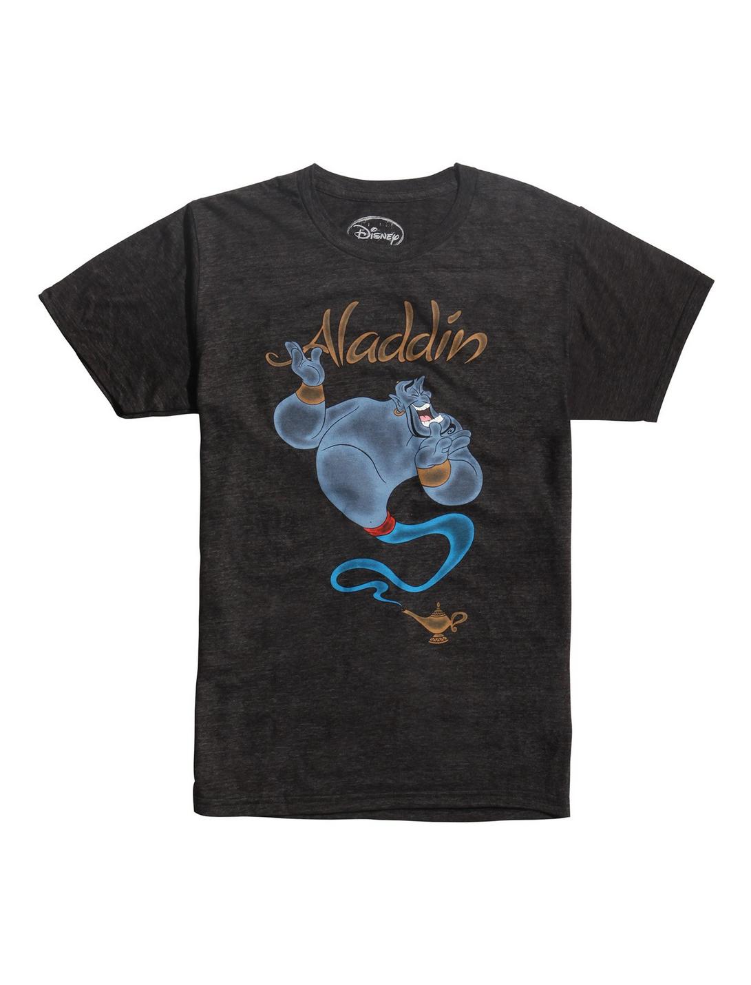 Disney Aladdin Genie Magic T-Shirt, CHARCOAL HEATHER, hi-res