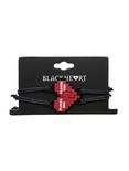 Blackheart Player 1 & Player 2 Heart Best Friend Necklace Set, , hi-res