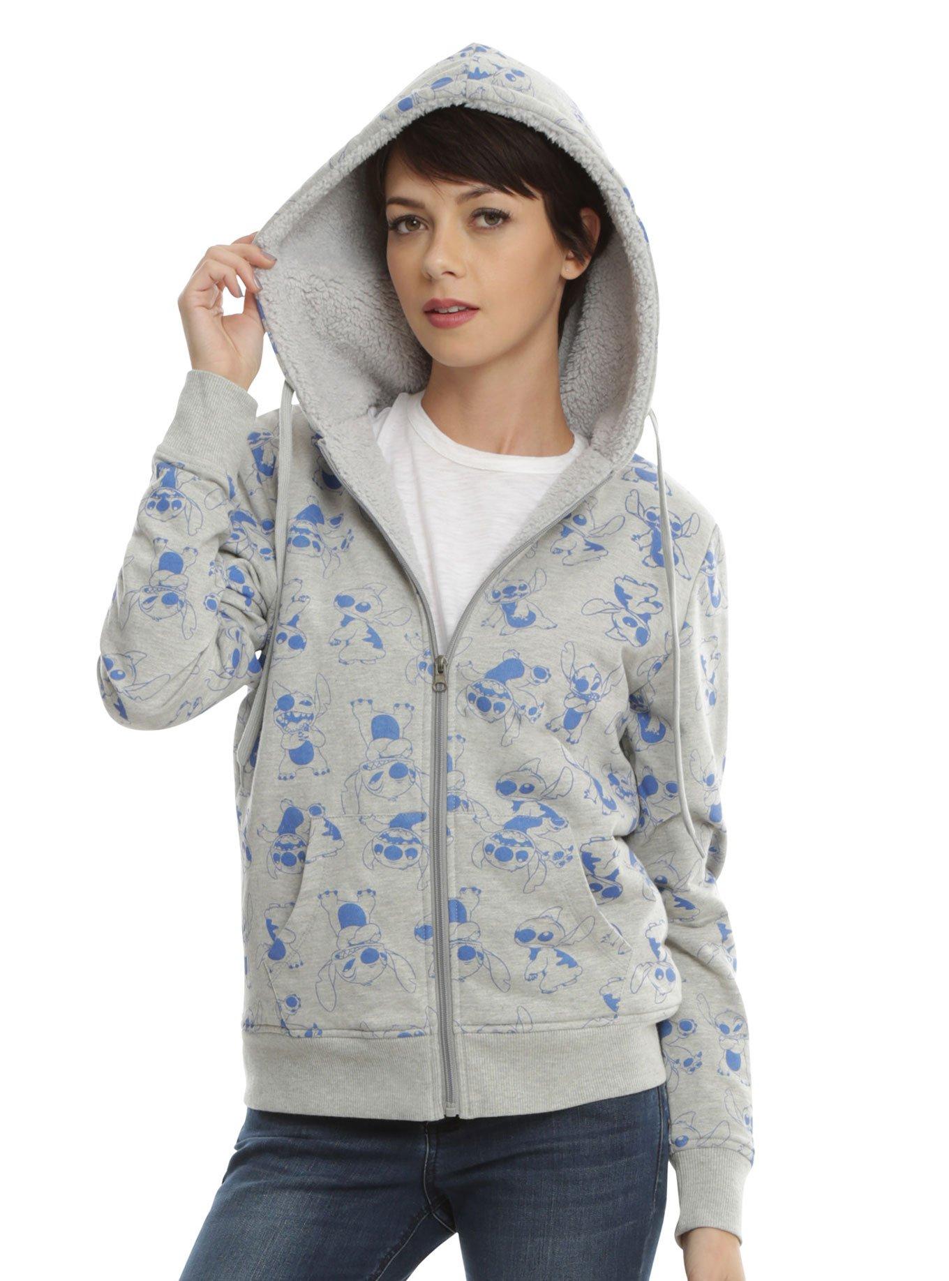 Stitch hoodie hot store topic