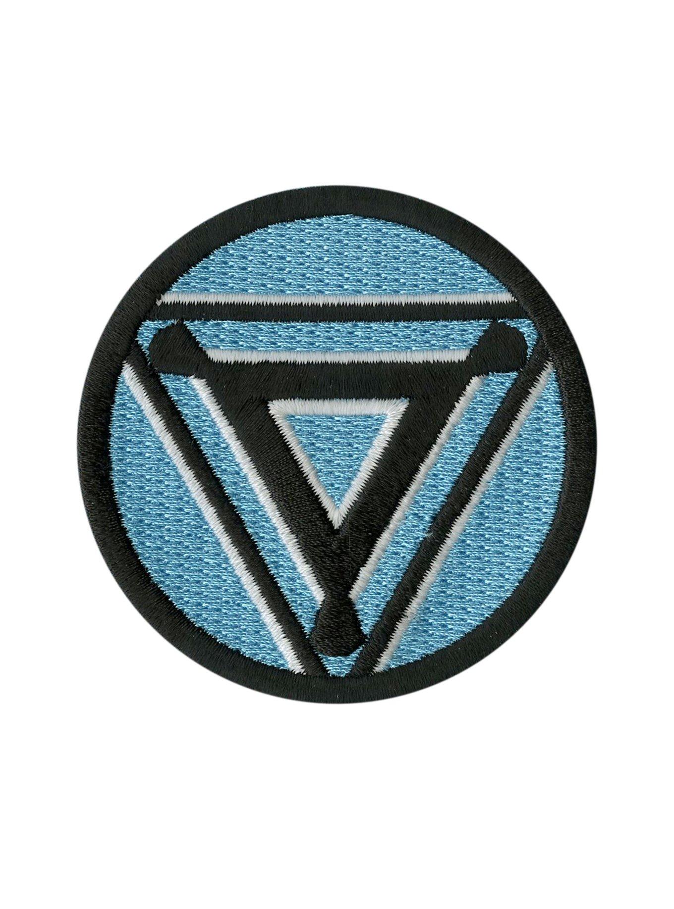 Marvel Iron Man Arc Reactor Iron-On Patch, , hi-res