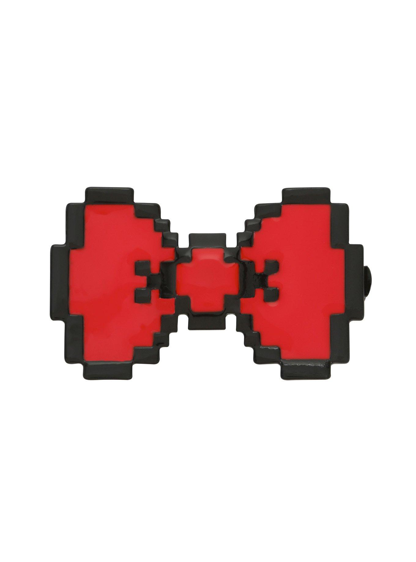 Blackheart 8-Bit Red Bow, , hi-res