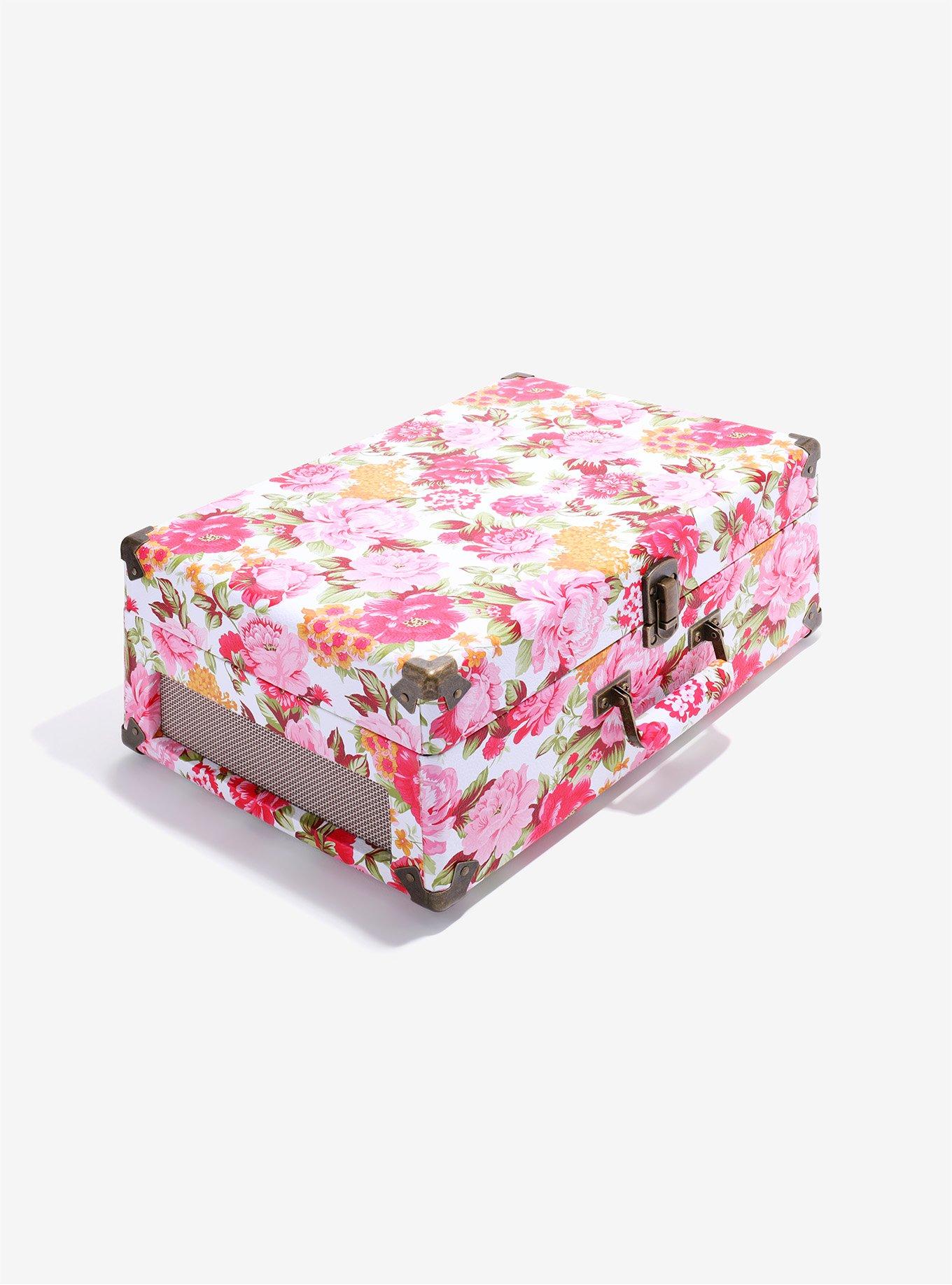 Crosley Radio Keepsake Portable Turntable - Pink Floral, , hi-res