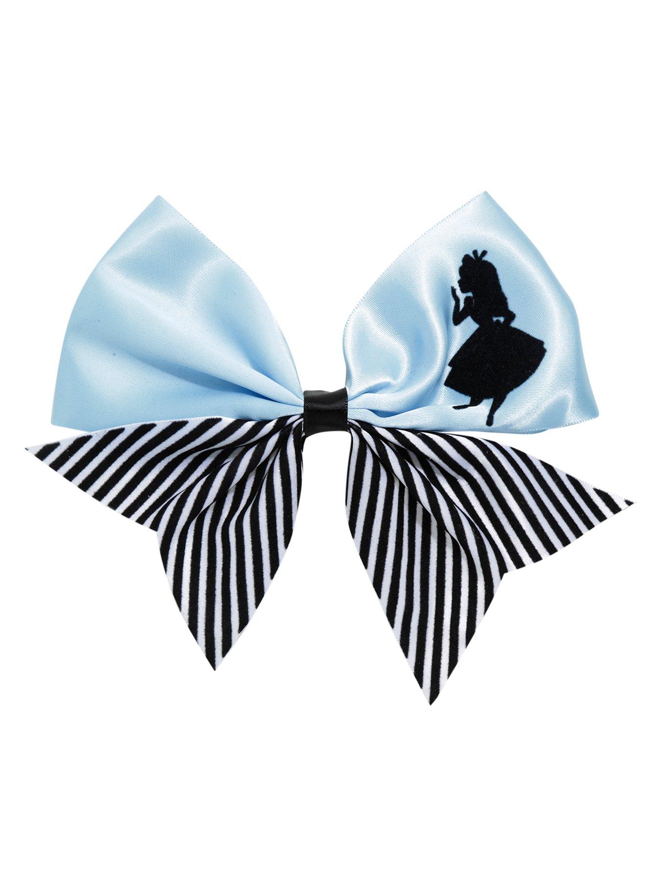 Disney Alice In Wonderland Silhouette Cheer Hair Bow, , hi-res