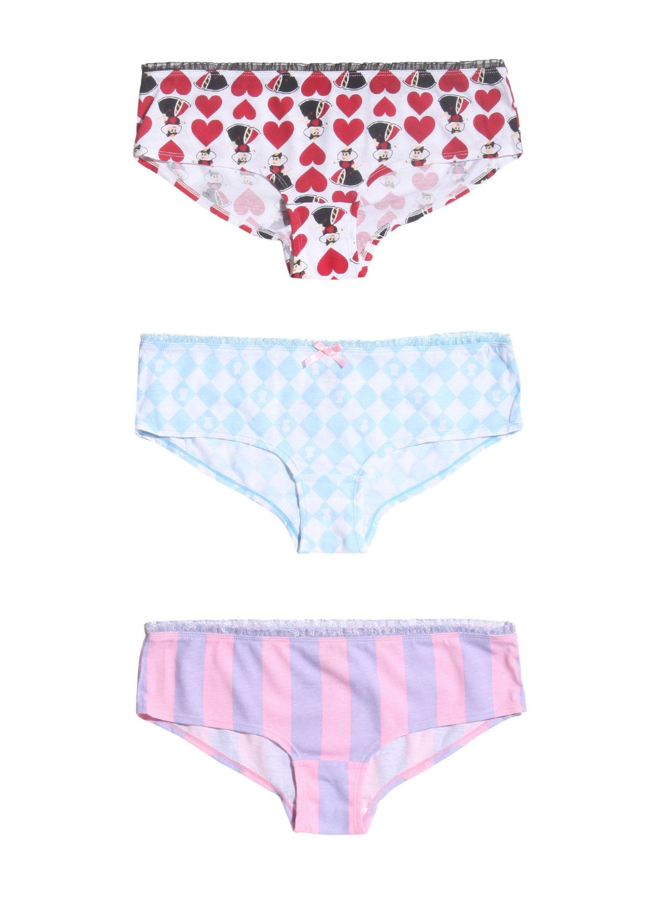 Disney Alice In Wonderland Panty Set, MULTI, hi-res