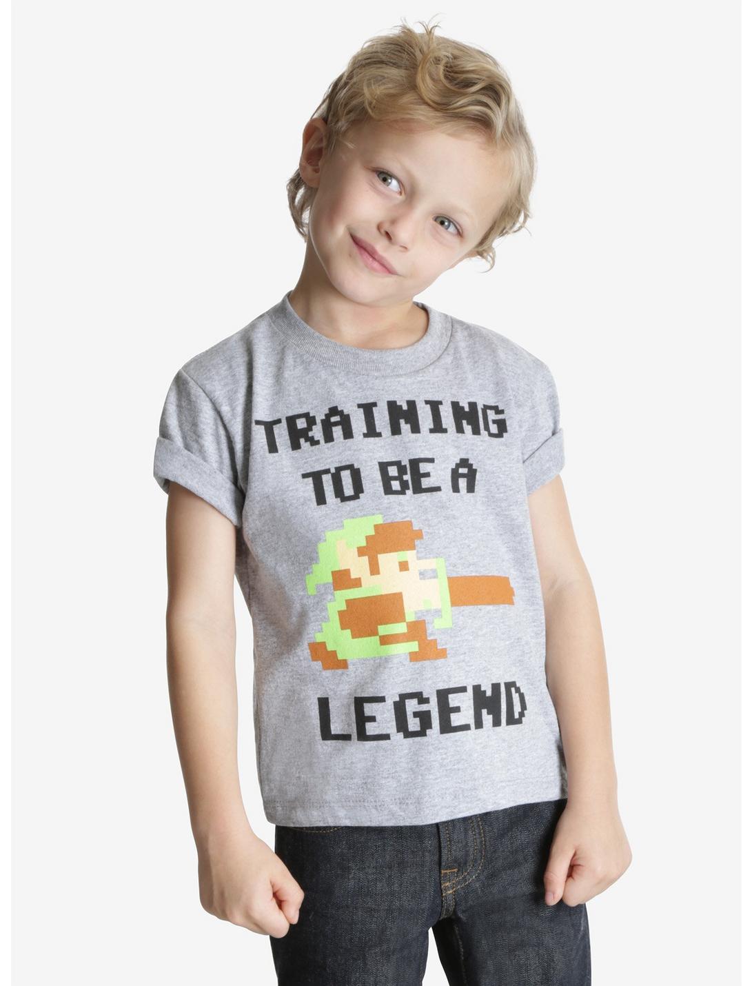 Nintendo The Legend of Zelda Training Toddler Tee, GREY, hi-res