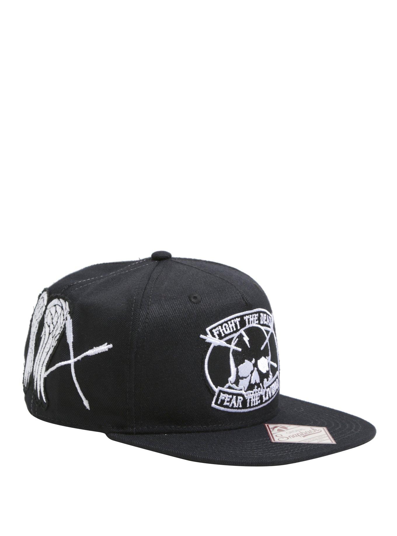 The Walking Dead Fear The Living Snapback Hat, , hi-res