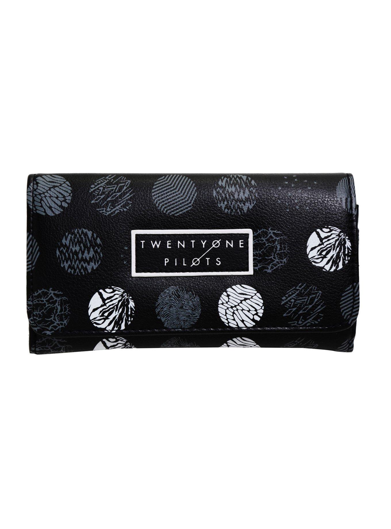 Twenty One Pilots Logo Flap Wallet, , hi-res