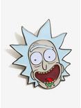 Rick And Morty Rick Face Enamel Pin, , hi-res