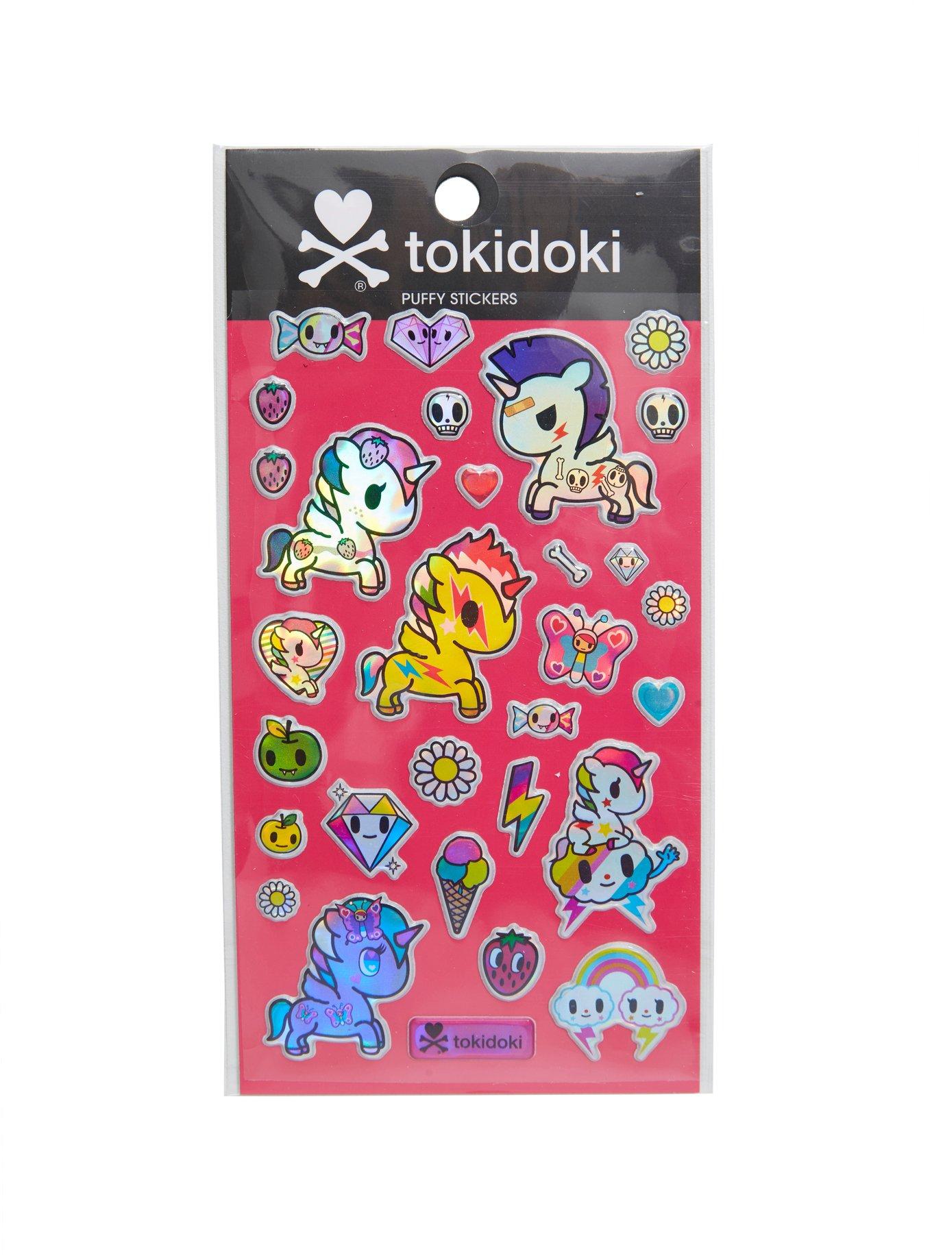 Tokidoki Unicorno Bright Sticker Pack, , hi-res