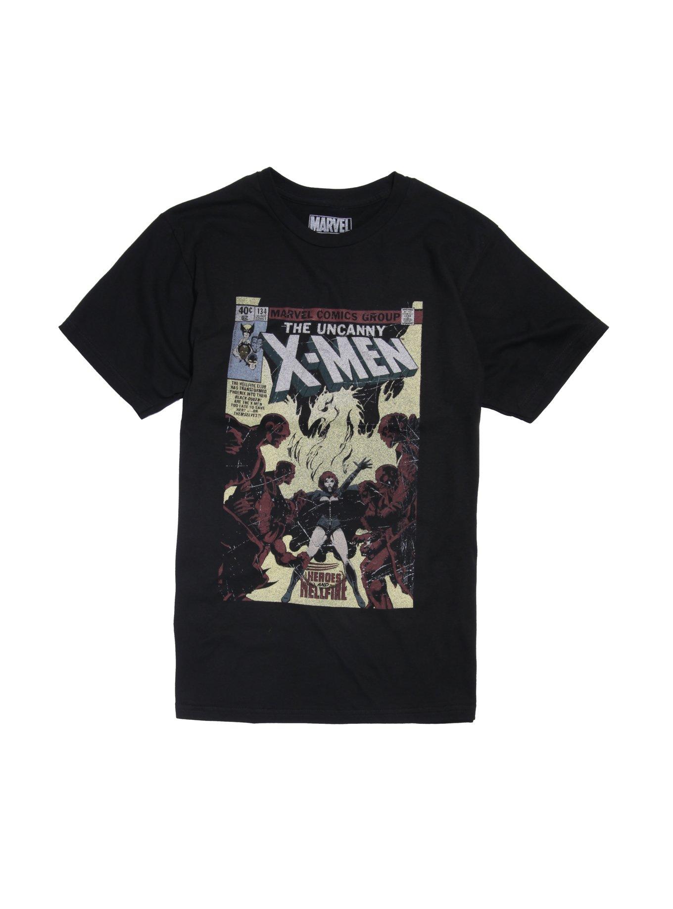 Marvel The Uncanny X-Men (1963) Issue #134 Cover T-Shirt, BLACK, hi-res
