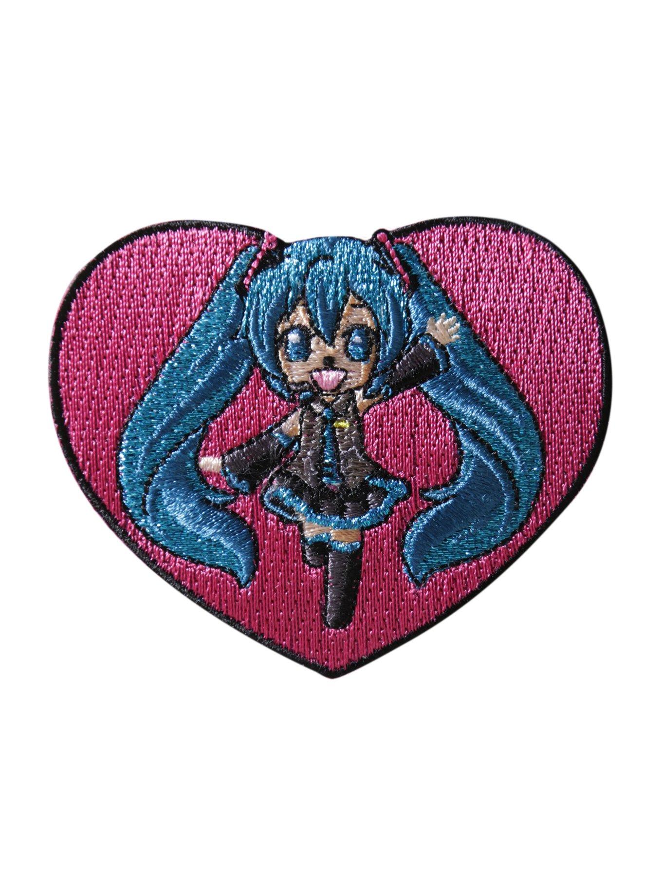 Hatsune Miku Iron-On Patch, , hi-res