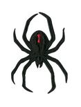Black Widow Spider Iron-On Patch, , hi-res
