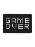 Game Over Iron-On Patch, , hi-res