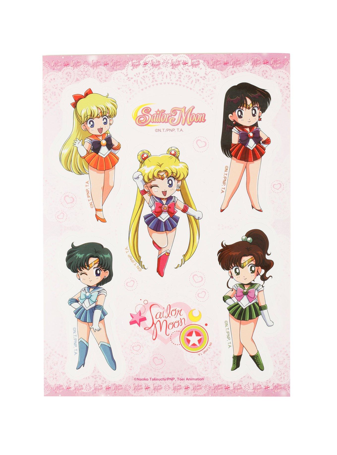 Sailor Moon Chibi Sticker Pack, , hi-res