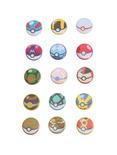 Loungefly Pokemon Poke Balls Puffy Sticker Pack, , hi-res