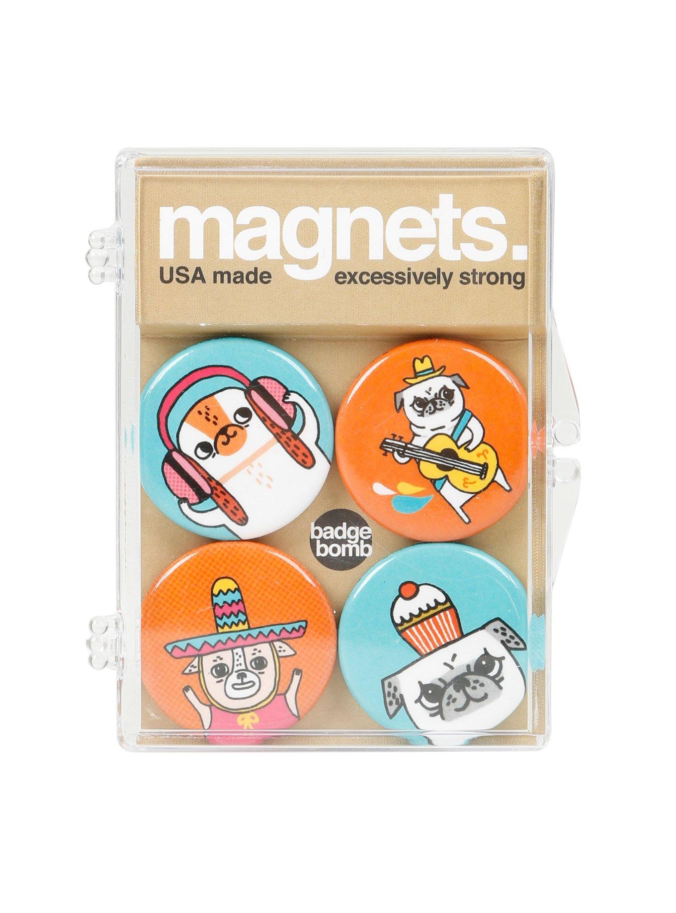Badge Bomb Puppy Party Magnet Pack, , hi-res
