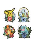 Loungefly Pokémon Starters Iron-On Patch Set, , hi-res