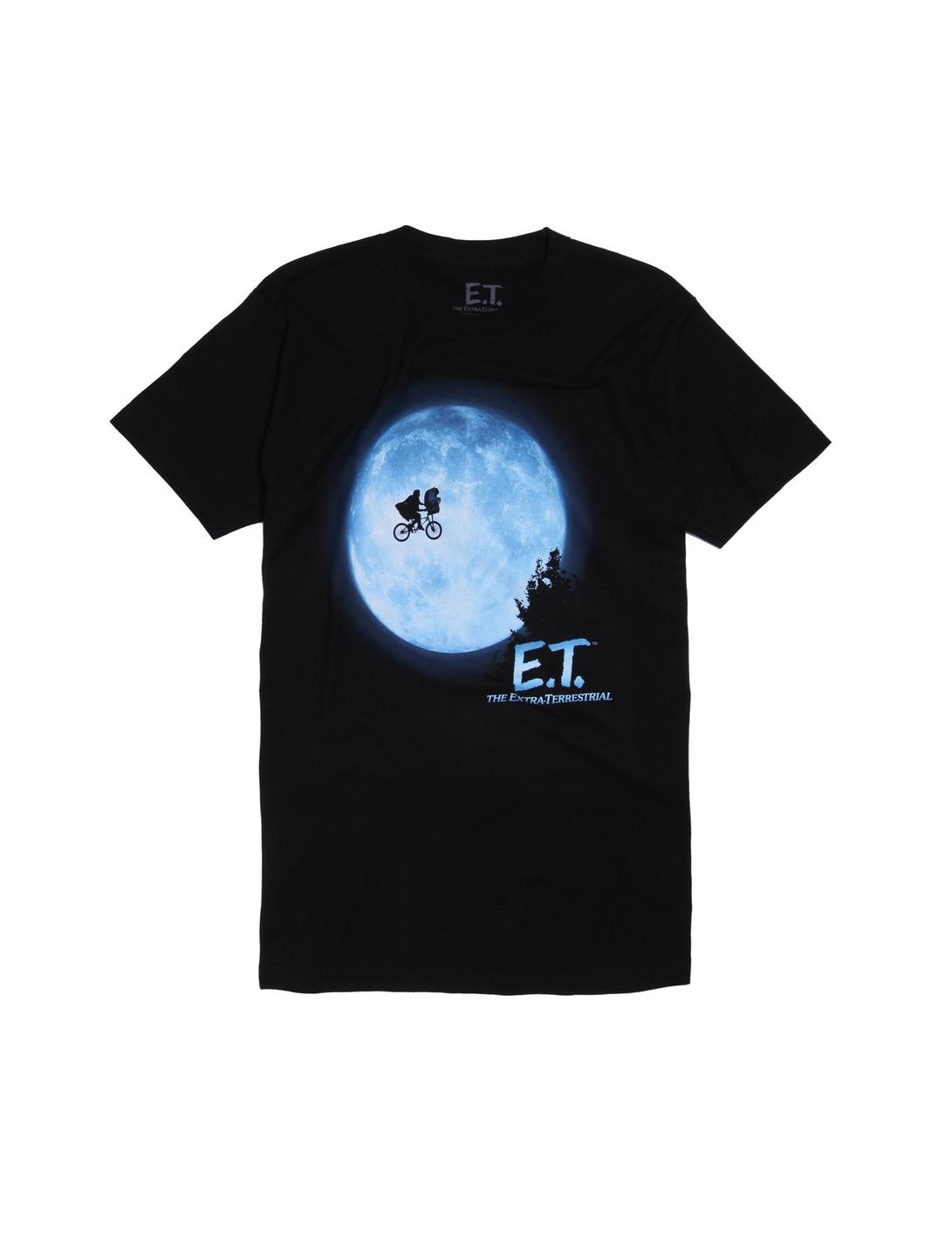 E.T. The Extra-Terrestrial Poster T-Shirt, BLACK, hi-res