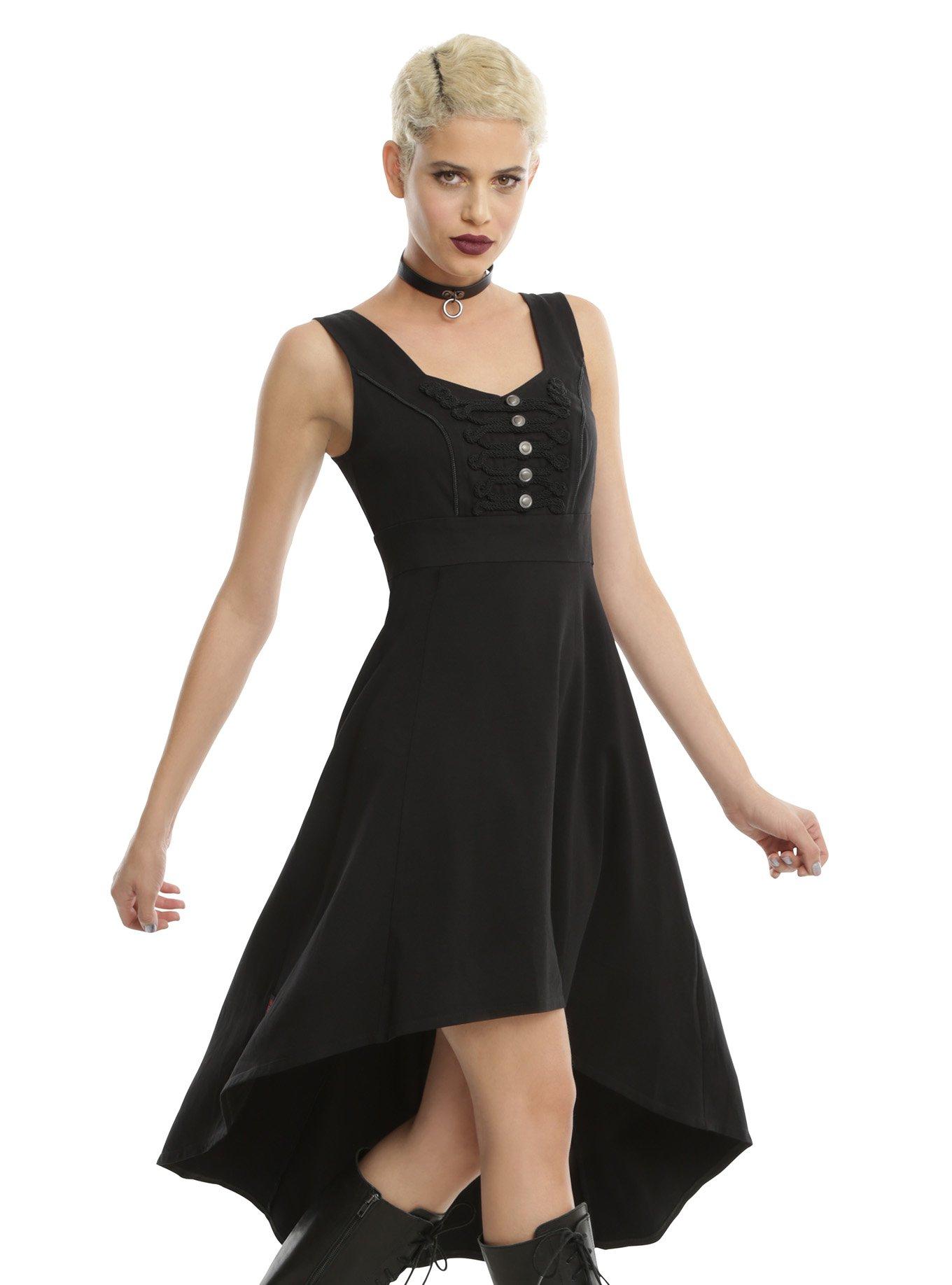 Royal Bones By Tripp Rope Bodice Hi-Low Hem Dress | Hot Topic