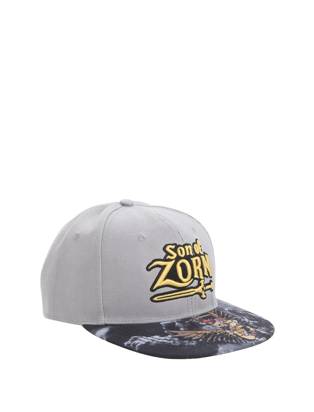 Son Of Zorn Logo Sublimation Bill Snapback Hat, , hi-res