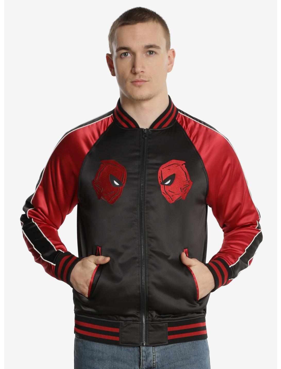 Marvel Deadpool Souvenir Jacket, BLACK, hi-res