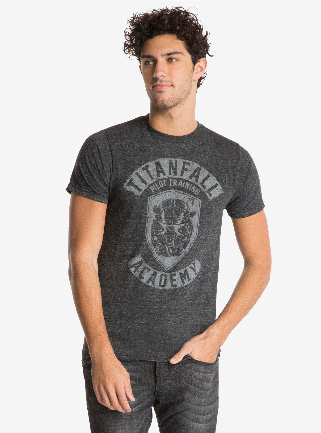 Titanfall Training Academy T-Shirt, BLACK, hi-res