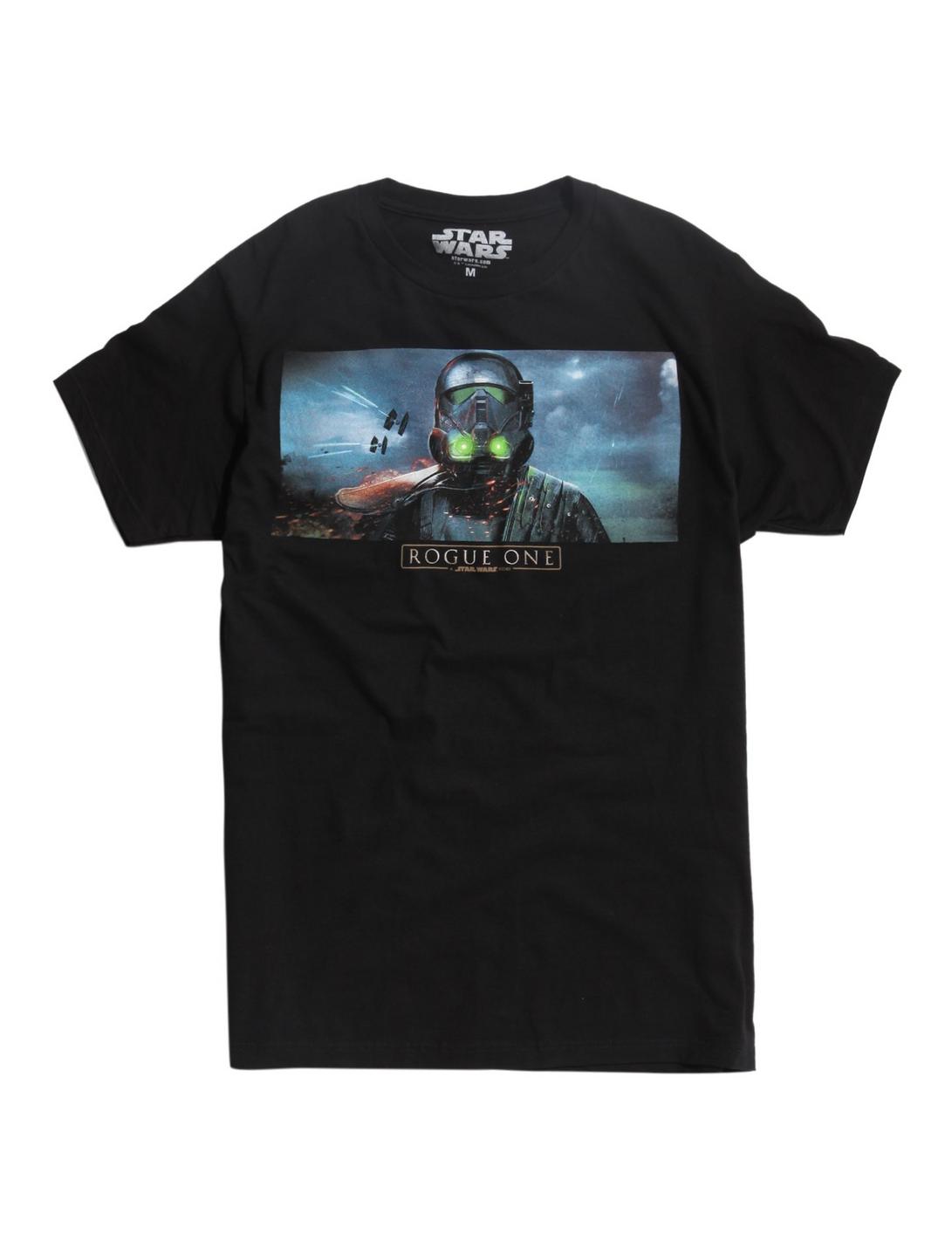 Star Wars Rogue One Imperial Death Trooper T-Shirt, BLACK, hi-res