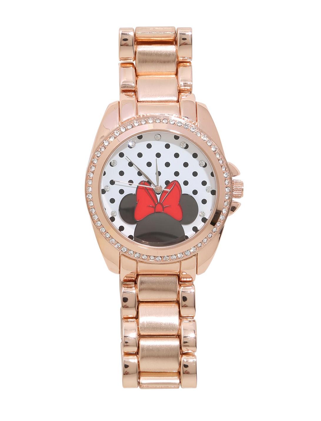 Disney Minnie Mouse Rose Gold Watch, , hi-res