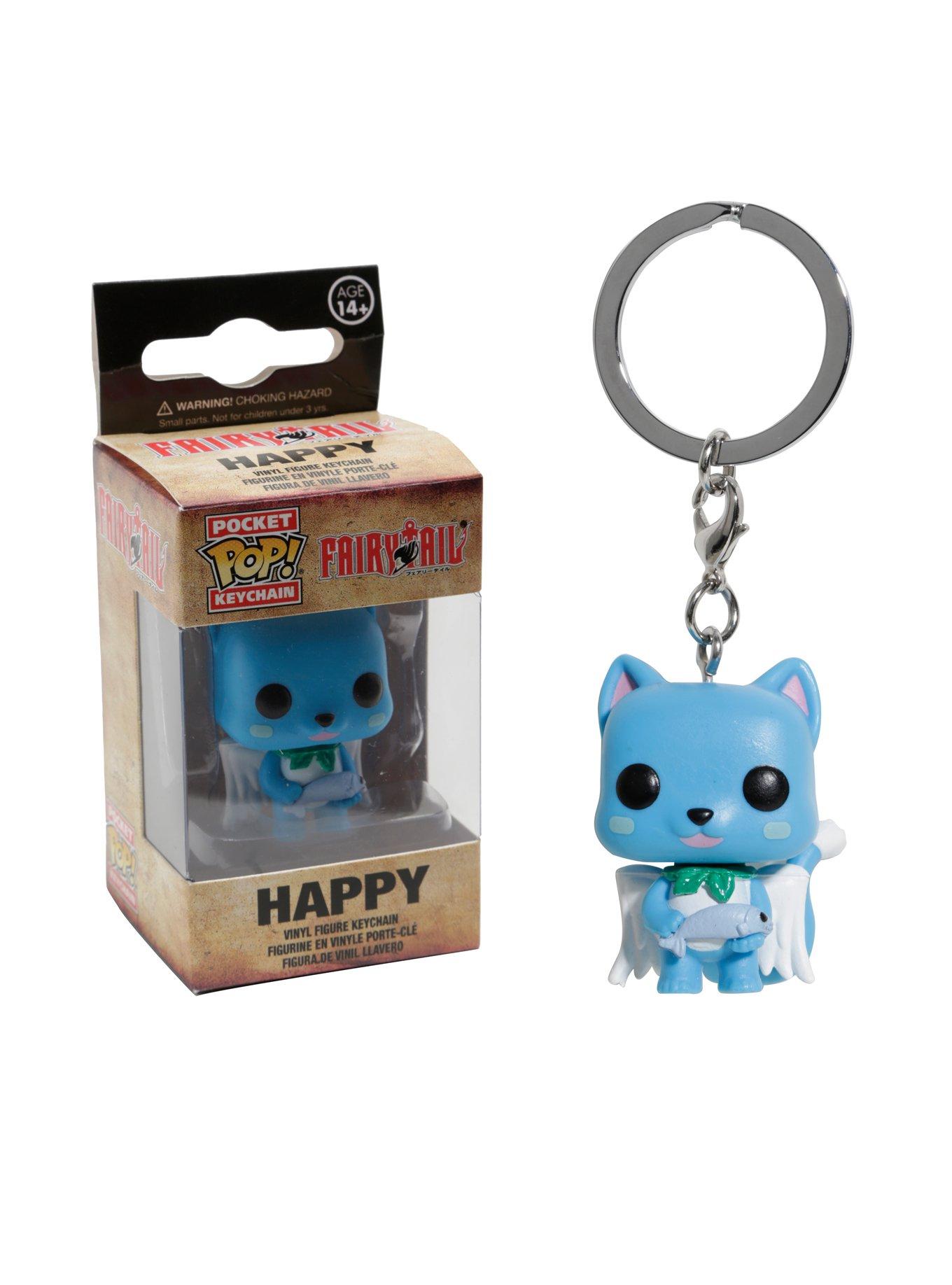 Funko Fairy Tail Pocket Pop! Happy Key Chain, , hi-res