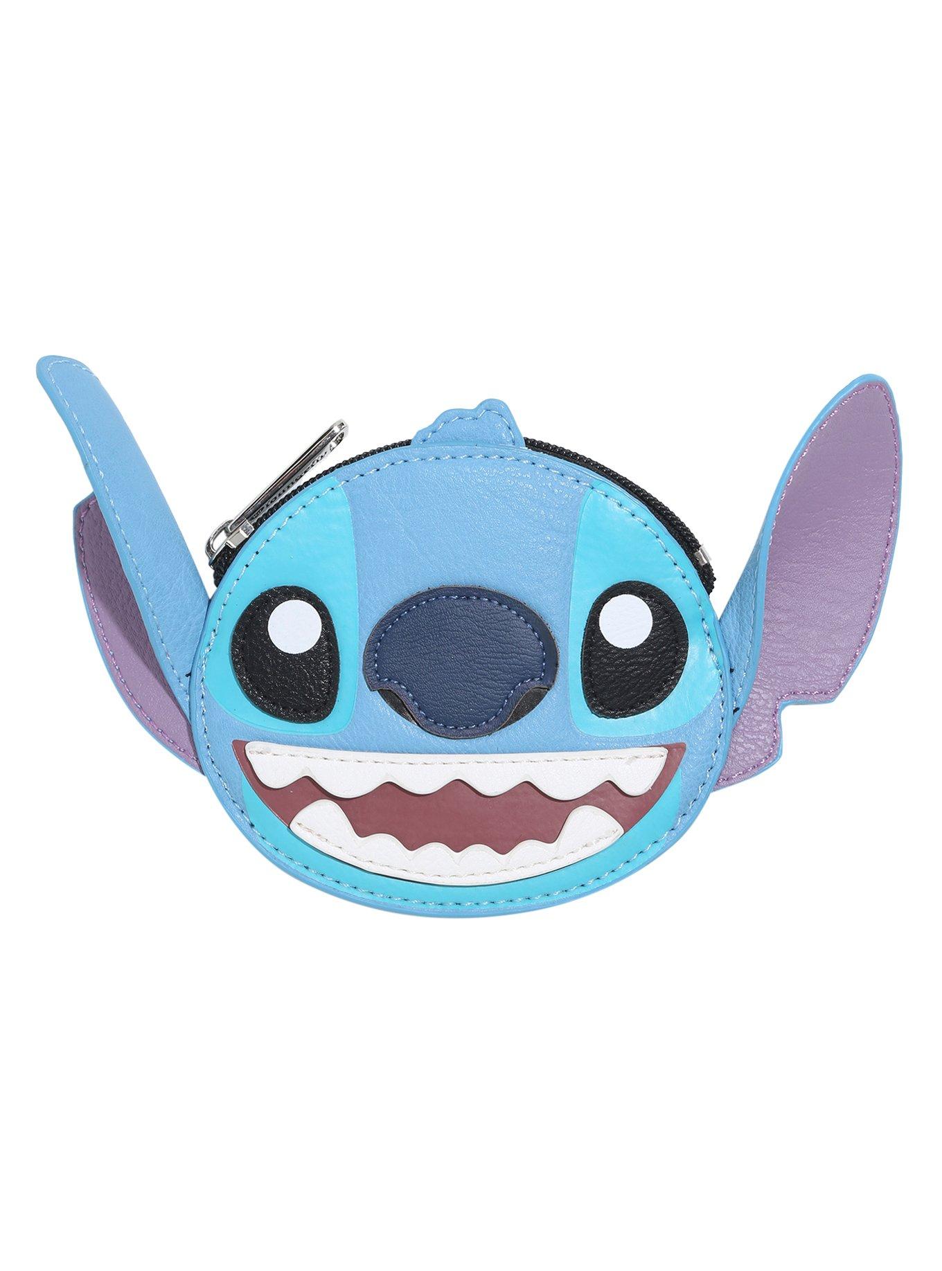 Loungefly Disney Lilo & Stitch Face Coin Purse Hot Topic
