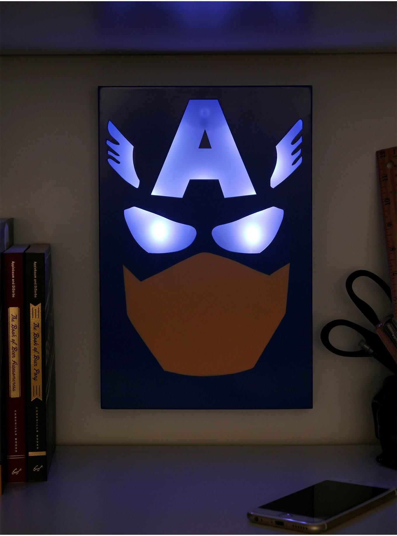 Marvel Captain America LED Wall Art, , hi-res