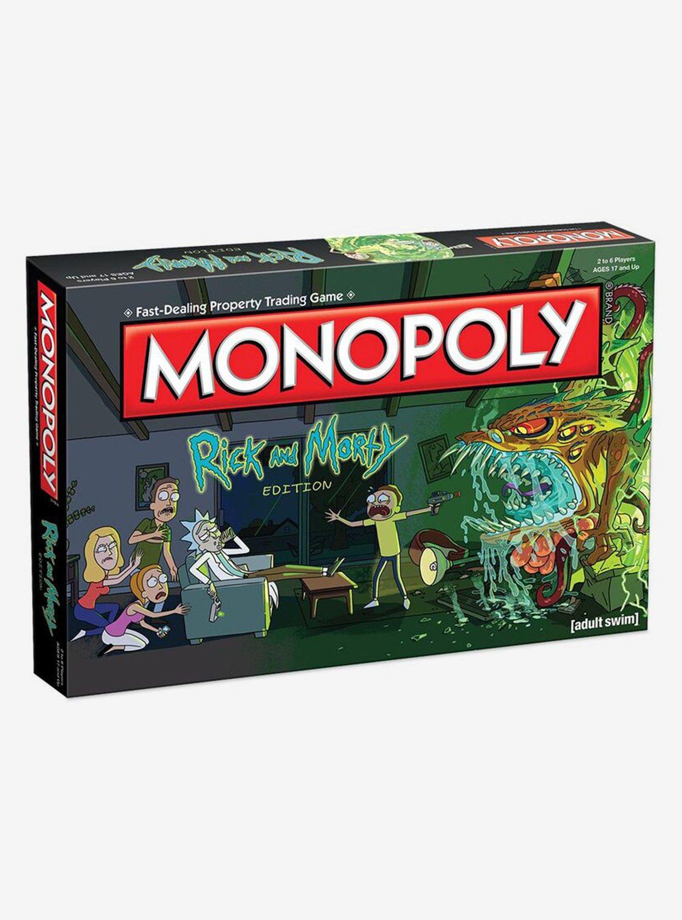 Rick And Morty Monopoly, , hi-res