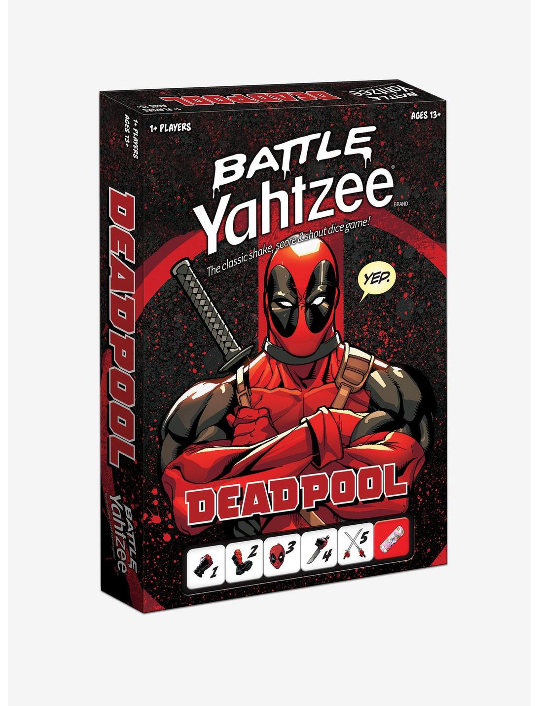 Marvel Deadpool Battle Yahtzee, , hi-res