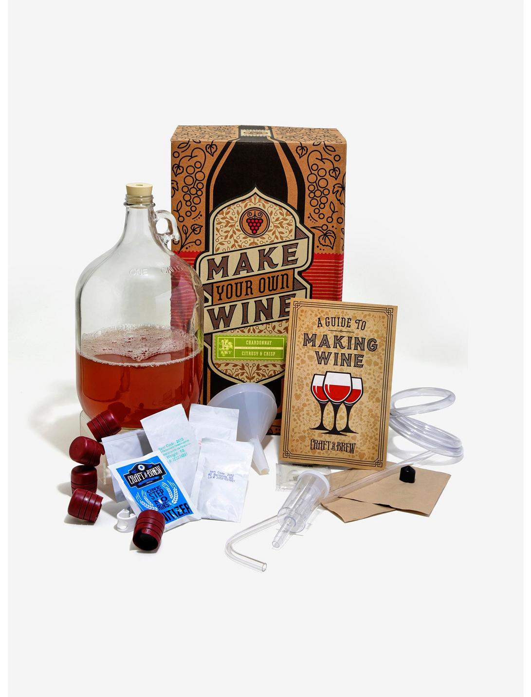 Craft-A-Brew Chardonnnay Wine Making Kit, , hi-res