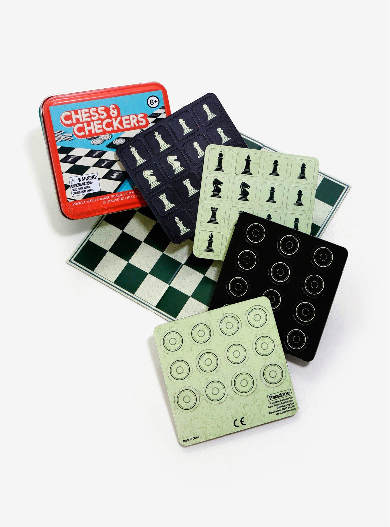 Magnetic Travel Chess & Checkers, , hi-res