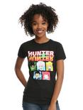 Hunter X Hunter Boxes Girls T-Shirt, BLACK, hi-res