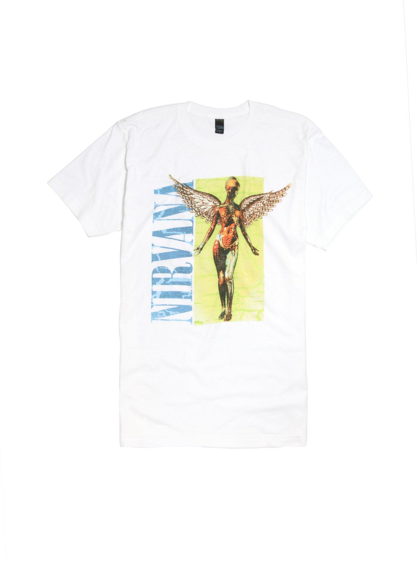 Nirvana In Utero T-Shirt, WHITE, hi-res