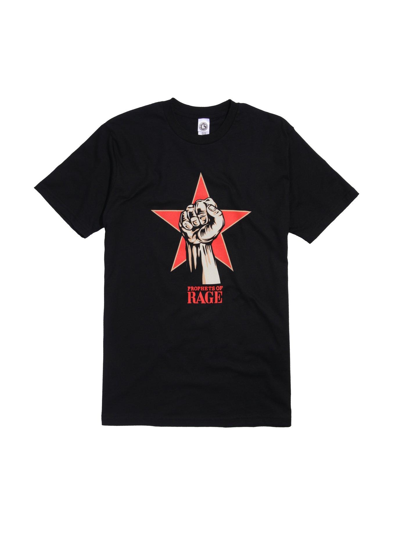 Prophets Of Rage Power Fist T-Shirt, BLACK, hi-res